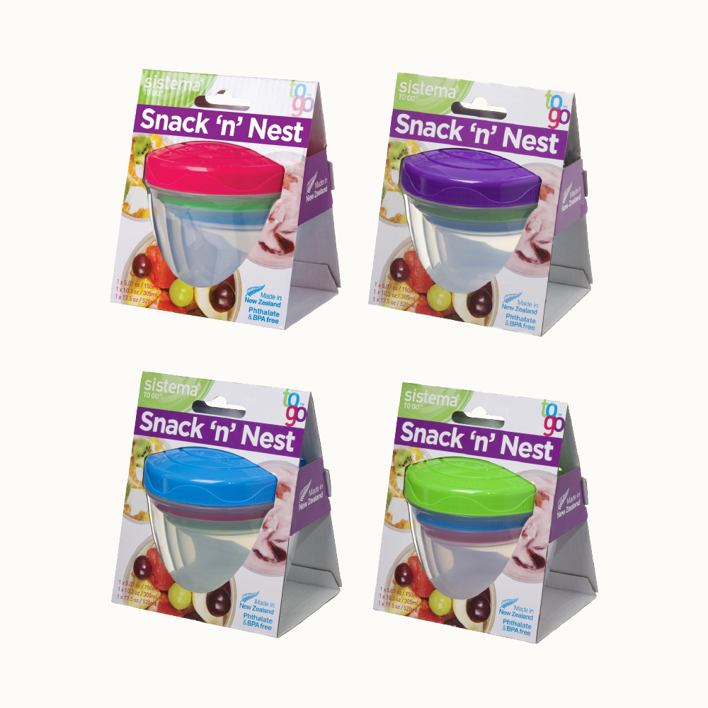 Snack 'n' Nest TO GO™ 3 Pack