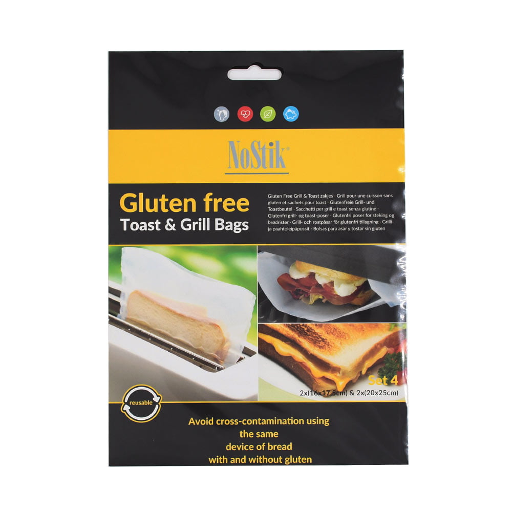 NoStik Gluten Free Toast And Grill Bags
