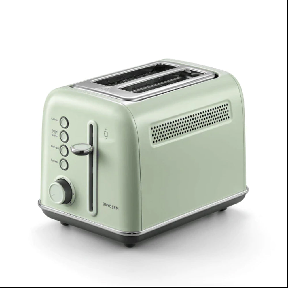 BUYDEEM 4-Slice Toaster Retro DT-6B83 Stainless Steel