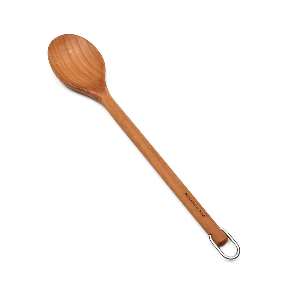 KitchenAid Gourmet Cherry Wood Handle Basting Spoon