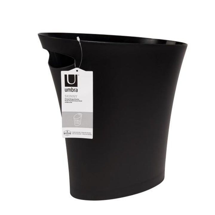 UMBRA Skinny Trash Can 7.5L, Black