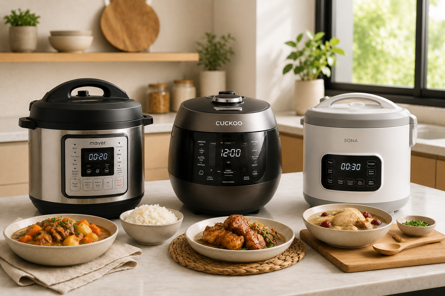 Multi-Cookers & Pressure cookers