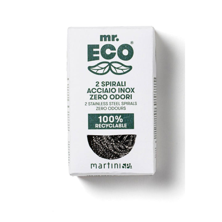 MartiniSPA Mr Eco Stainless Steel Wool Pads Odour Stop - 2 pcs