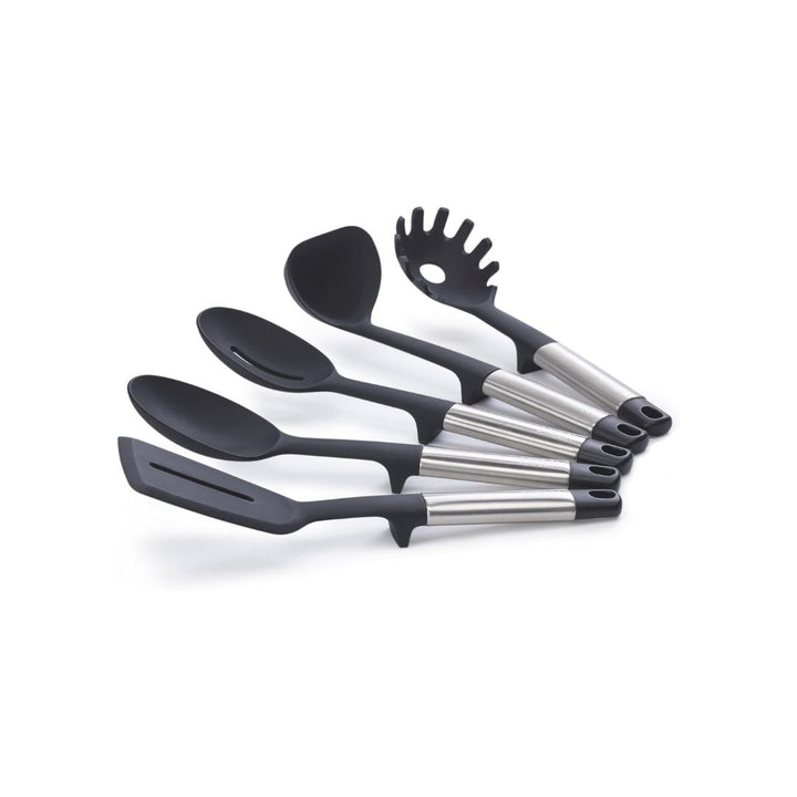 Joseph Joseph Stainless-steel Silicone 5-piece Utensils Carousel Set