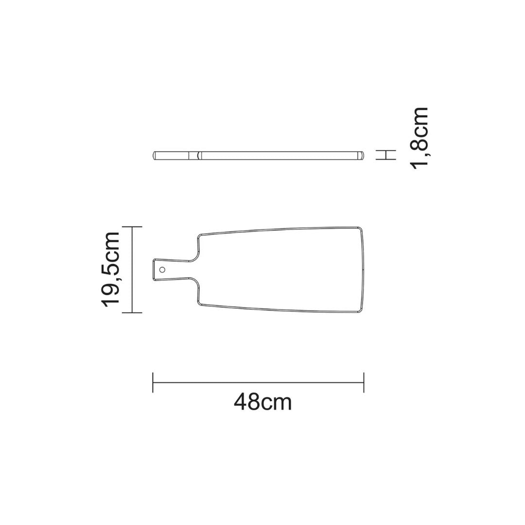 Tramontina Cutting & Serving Boad with Handle