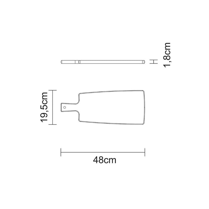 Tramontina Cutting & Serving Boad with Handle