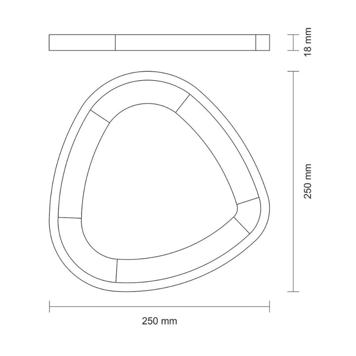 Tramontina 25x25x1.8cm Serving Board