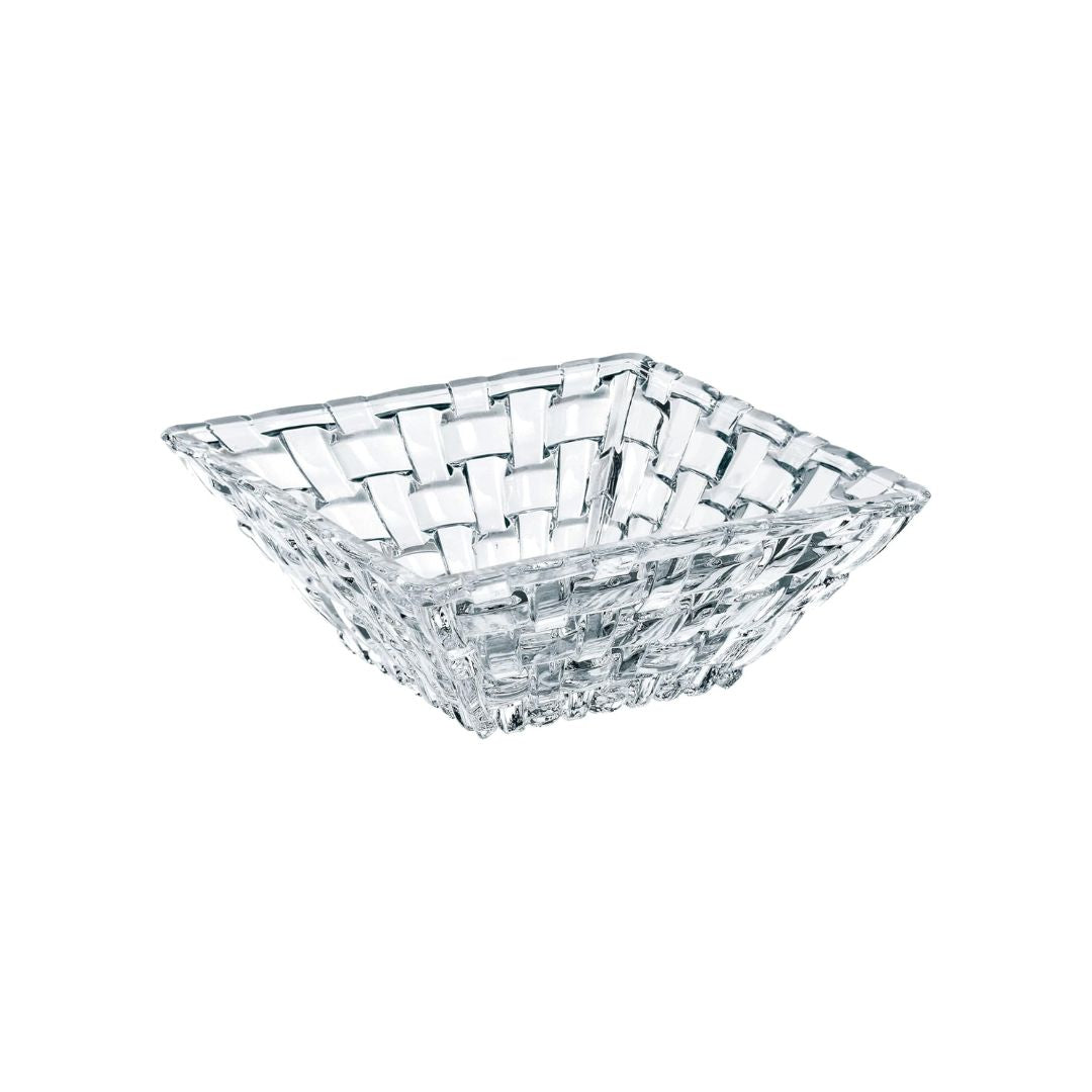 Nachtmann Lead Free Crystal Square Bowl Set of 2Pcs
