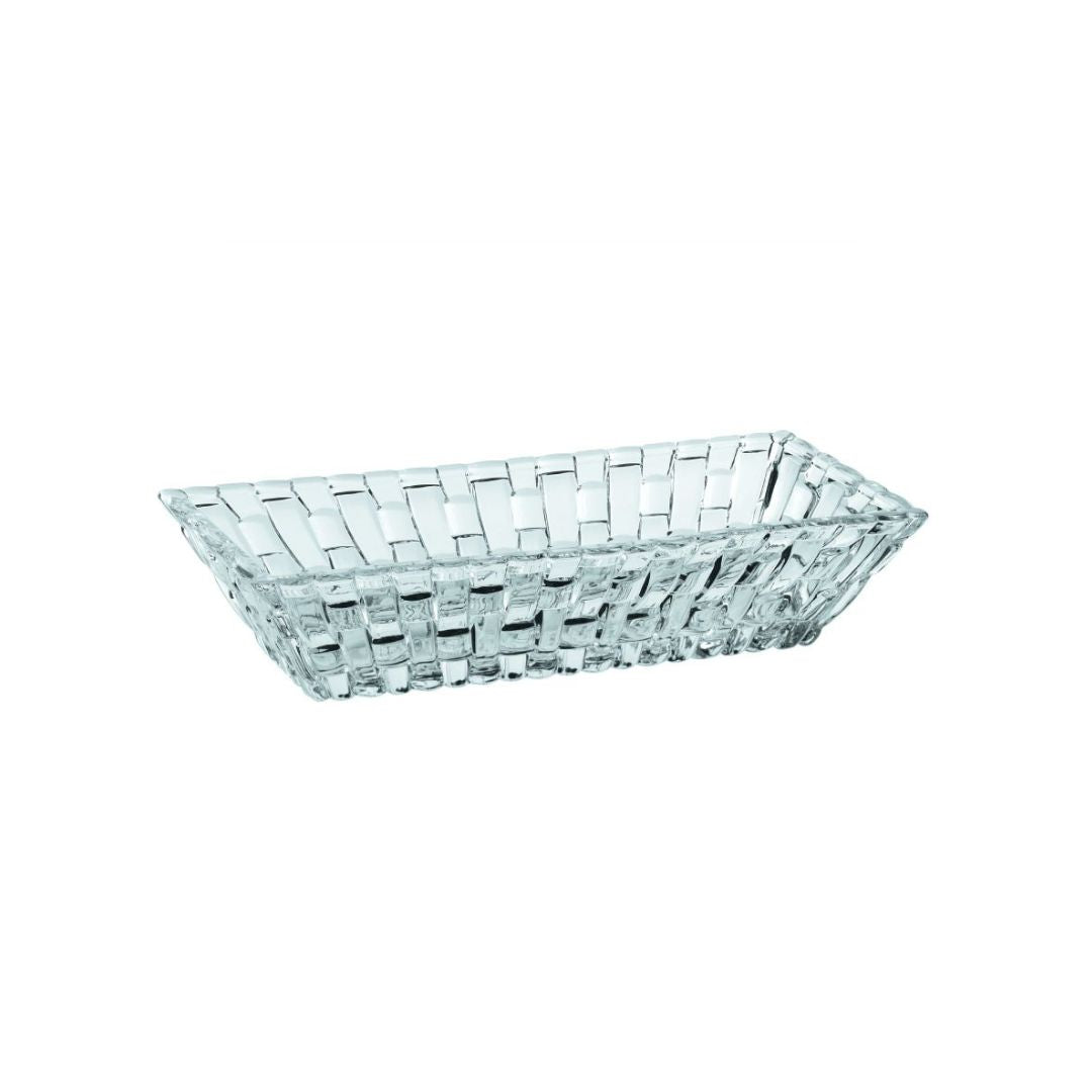 Nachtmann Bossa Nova Lead Free Crystal Rectangle Bowl