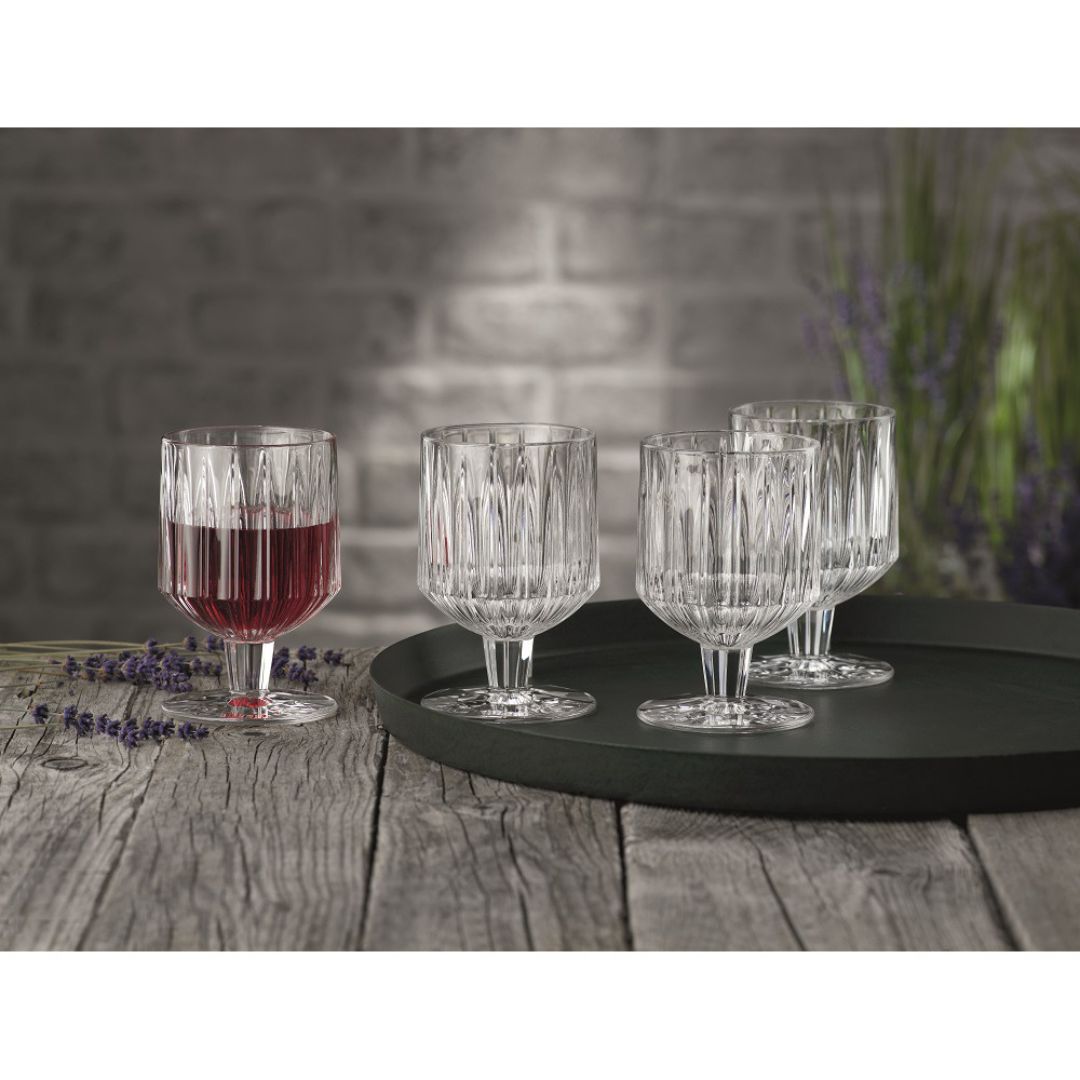 Nachtmann Jules Lead Free Crystal All Purpose Glass Set of 4