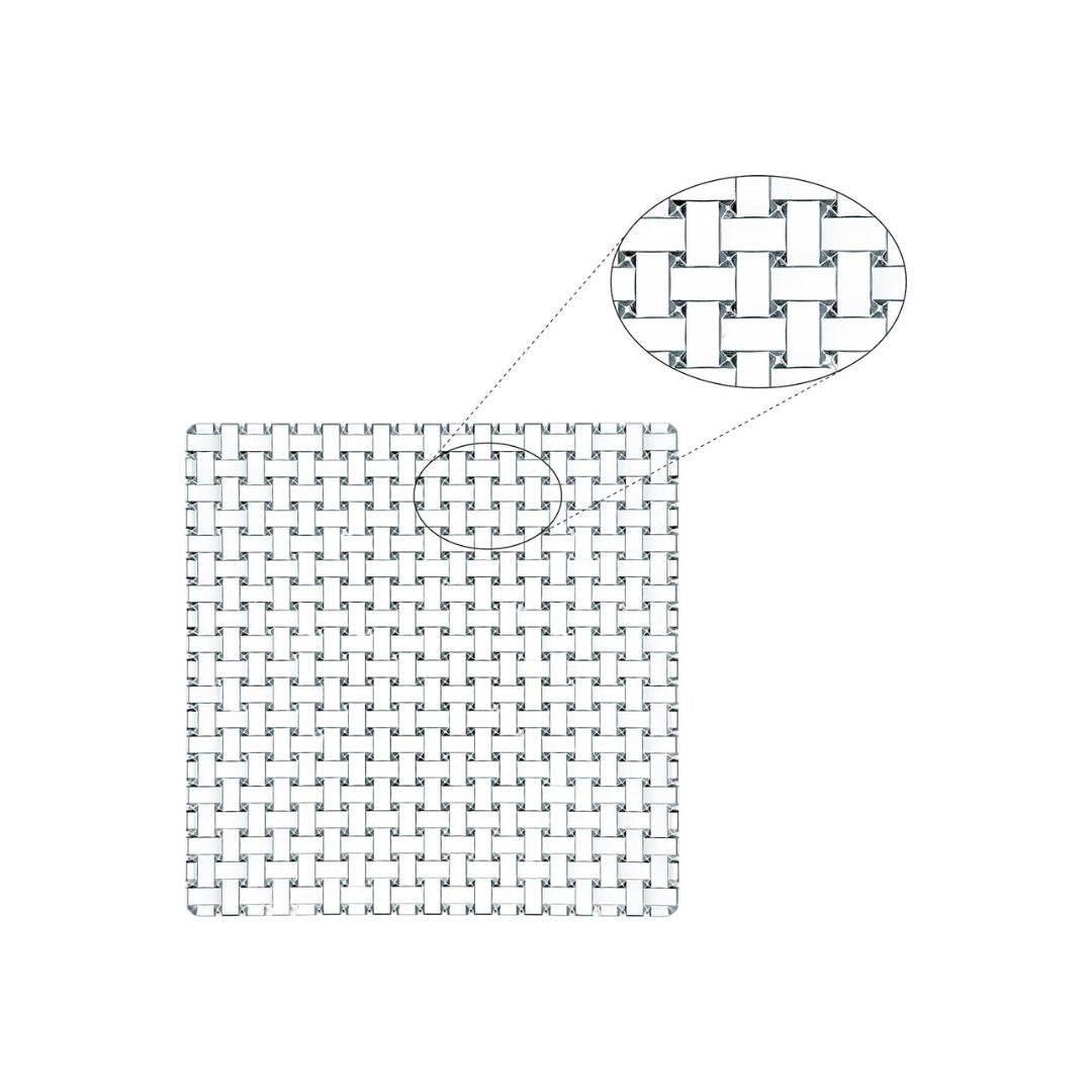 Nachtmann Bossa Nova Lead Free Crystal Square Plate