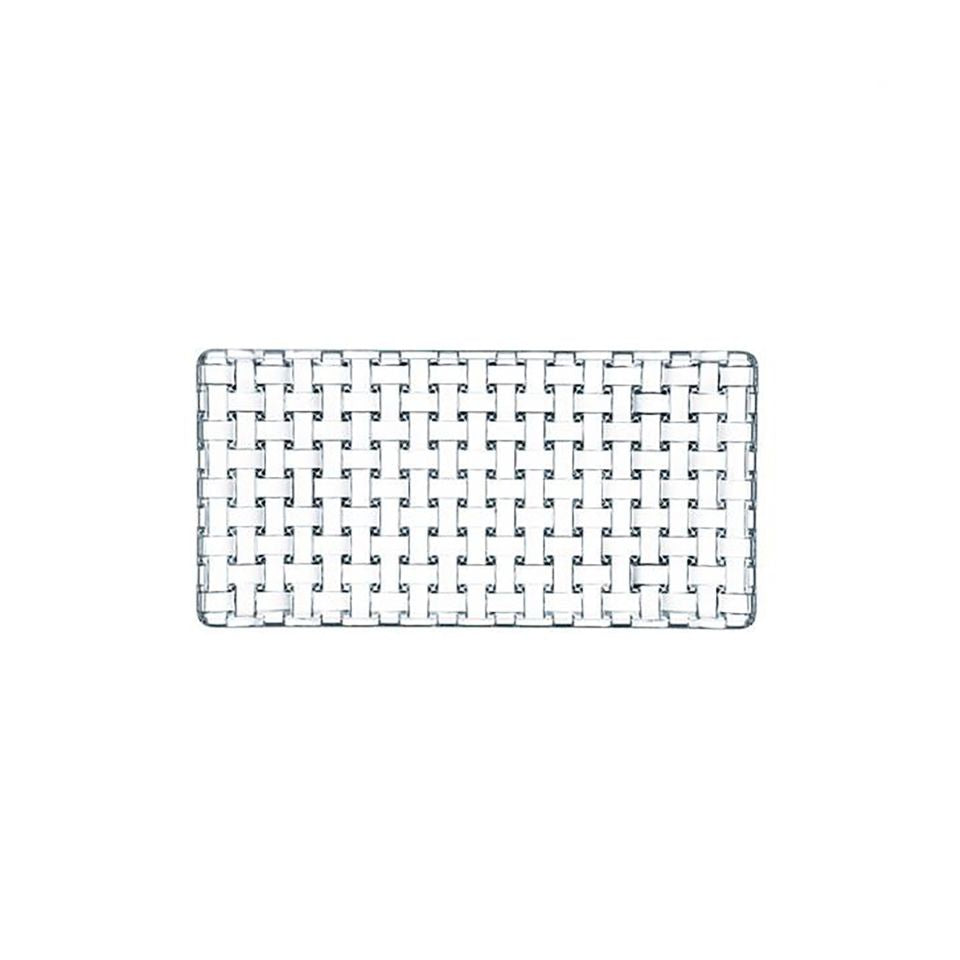 Nachtmann Bossa Nova Lead Free Crystal Rectangular Plate