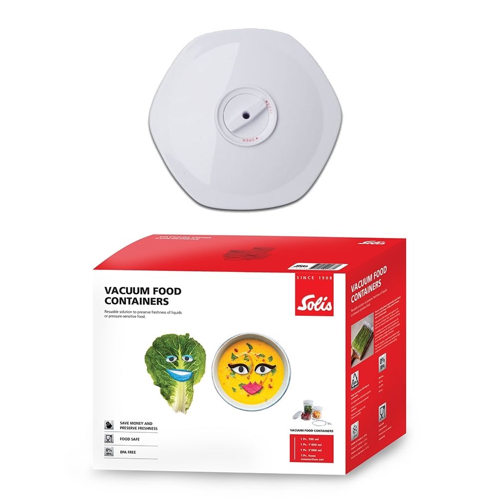 Solis Vacuum Hexagonal Container 3Pc