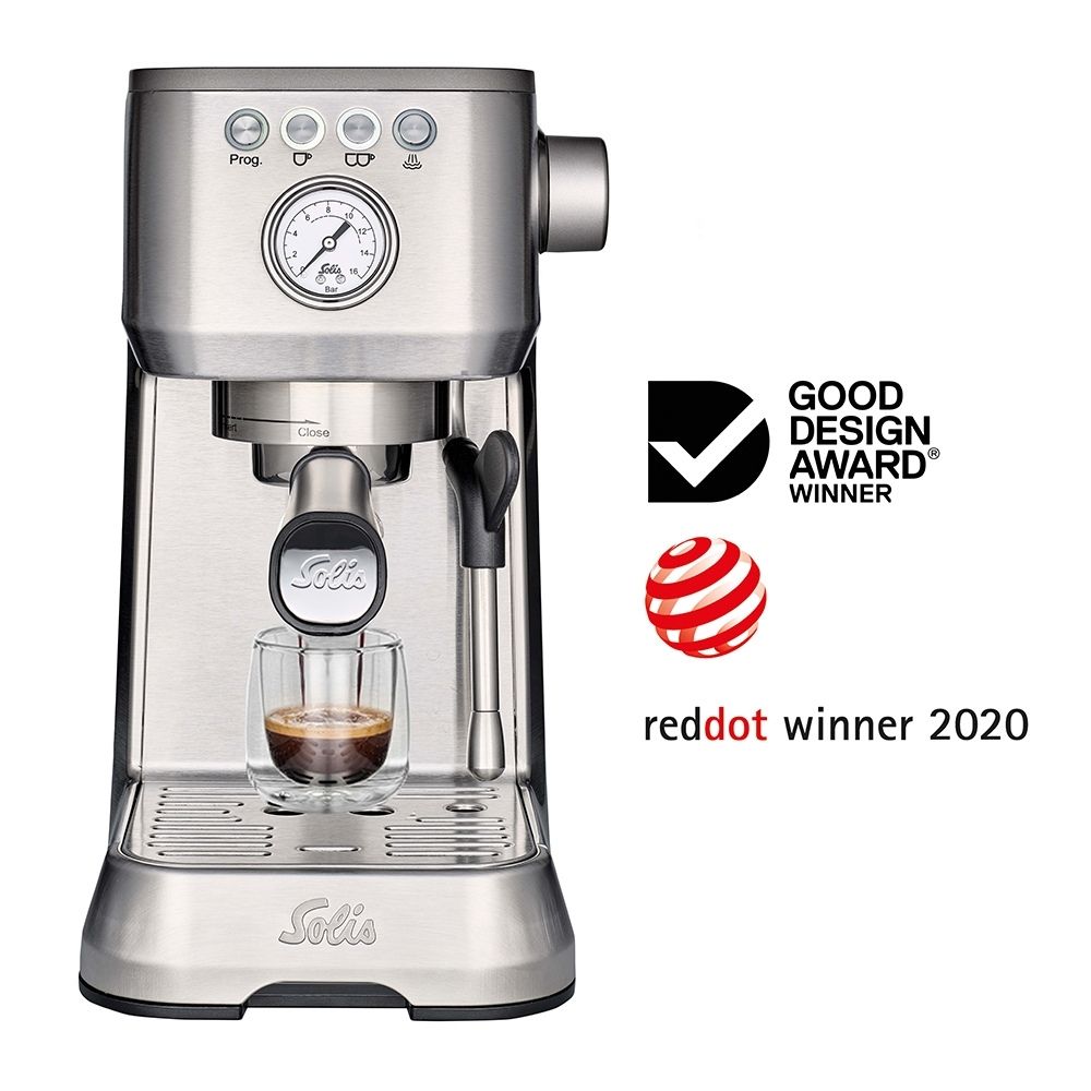 Solis Stainless Steel Barista Coffee Machine