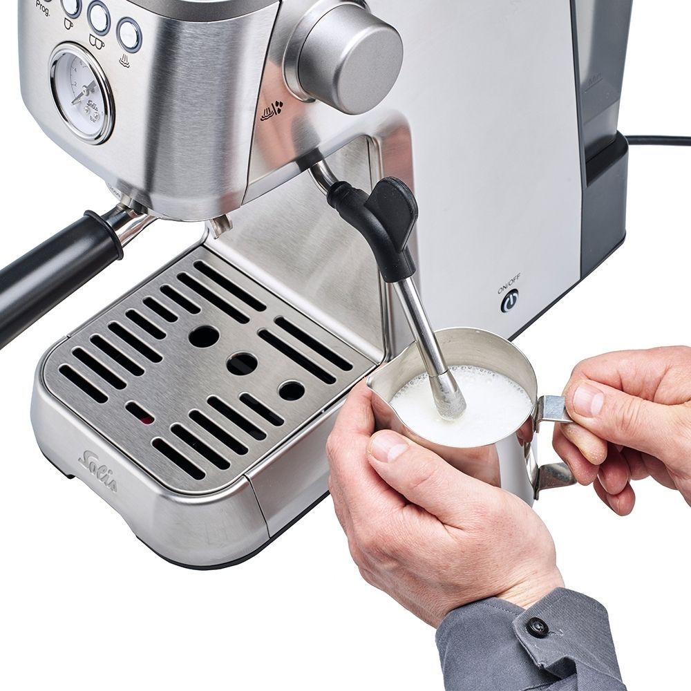 Solis Stainless Steel Barista Coffee Machine