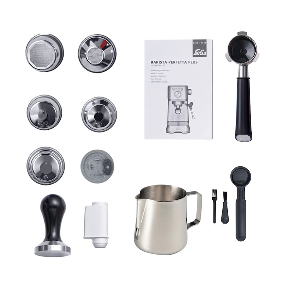 Solis Stainless Steel Barista Coffee Machine