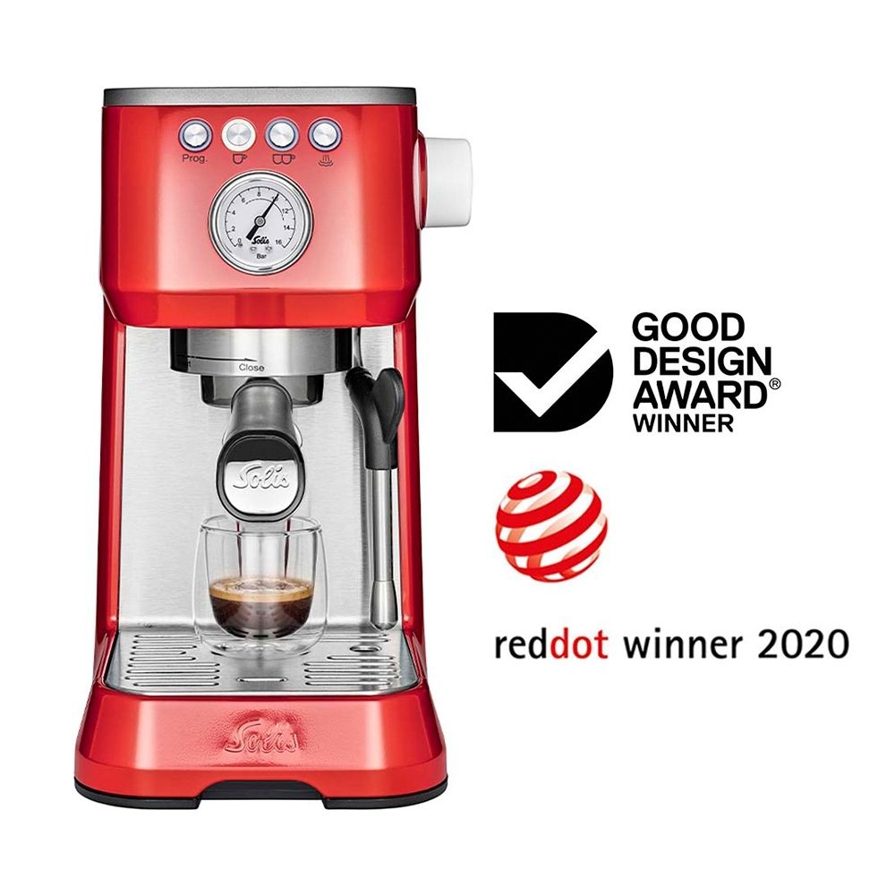 Solis Stainless Steel Barista Coffee Machine