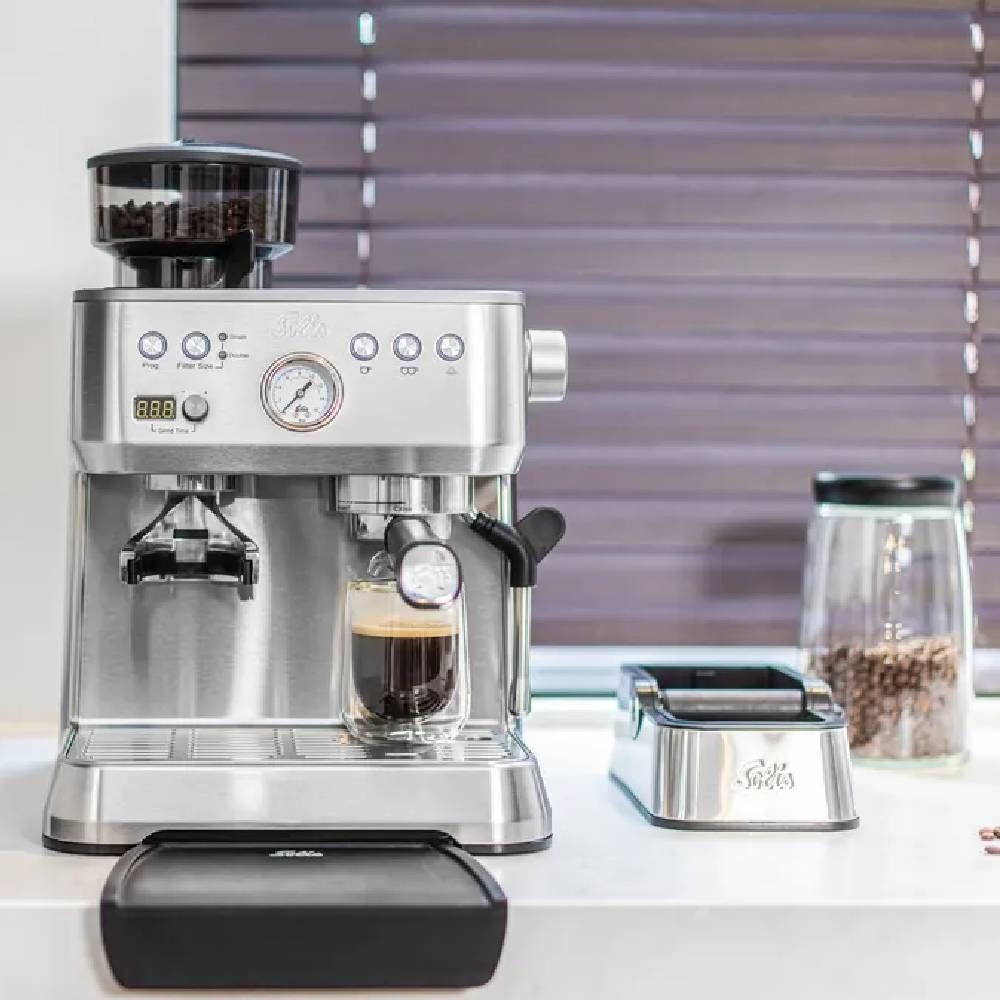 Solis Grind & Infuse Perfetta Black Espresso Machine
