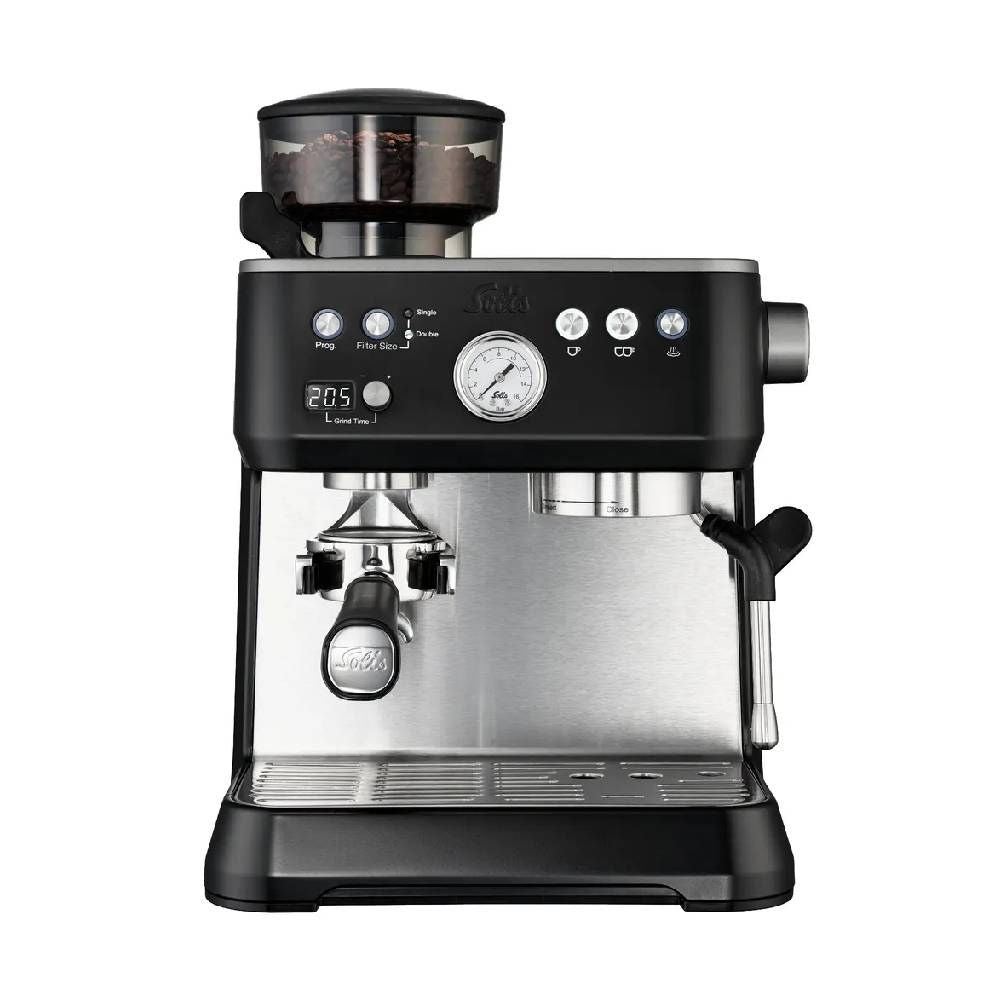 Solis Grind & Infuse Perfetta Black Espresso Machine