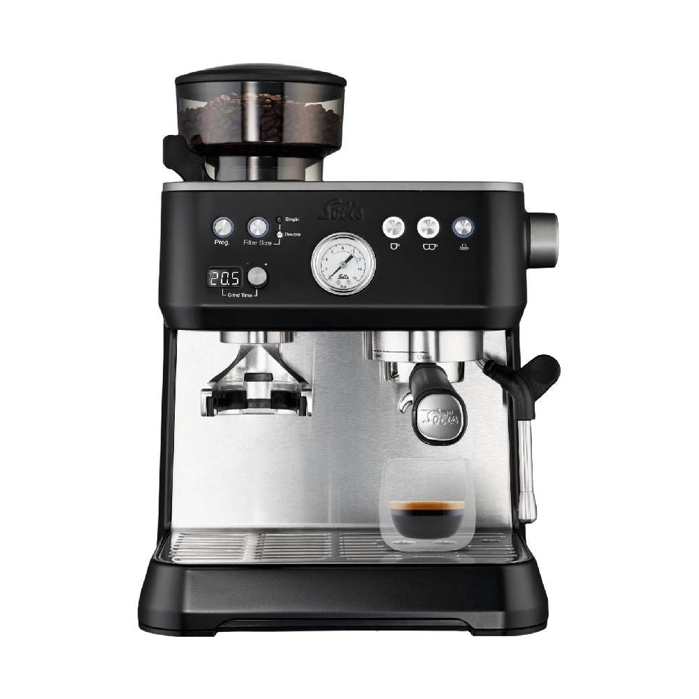 Solis Grind & Infuse Perfetta Black Espresso Machine