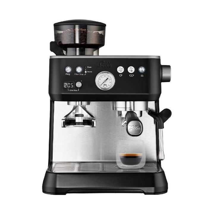 Solis Grind & Infuse Perfetta Black Espresso Machine