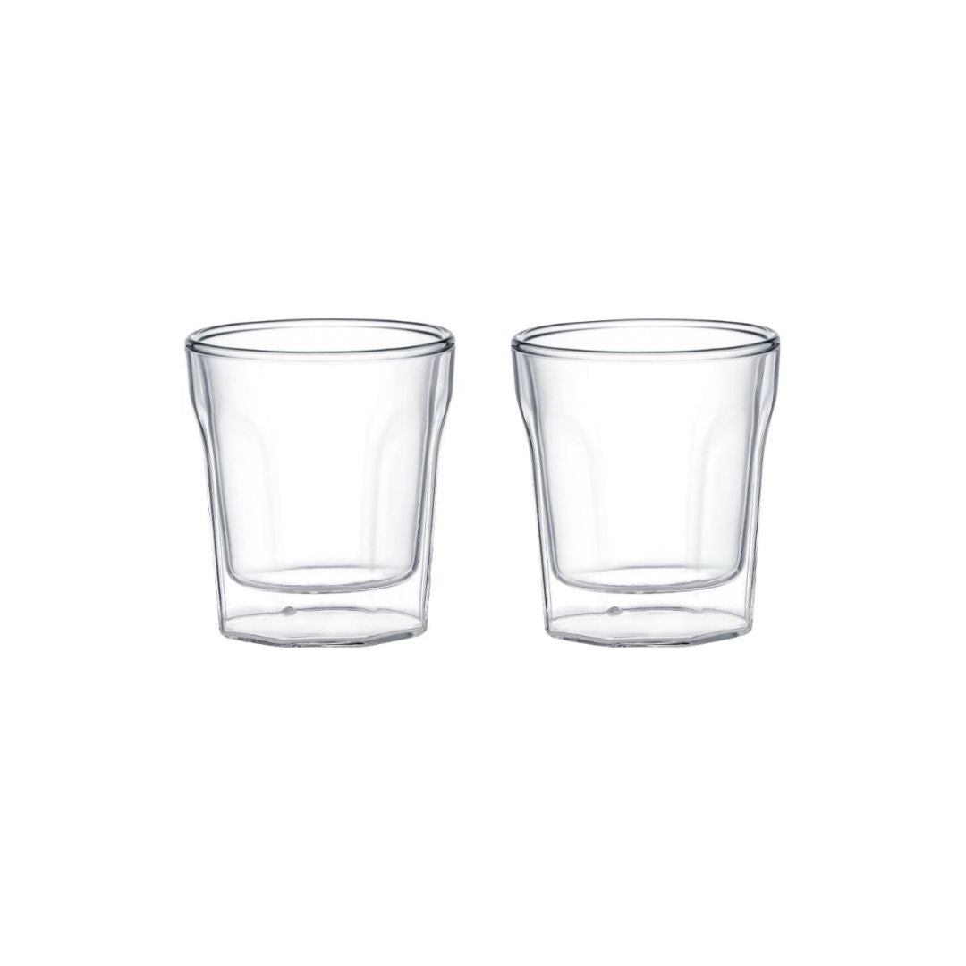 Aramoro Borosilicate Double Wall Glass  2Pcs/Set