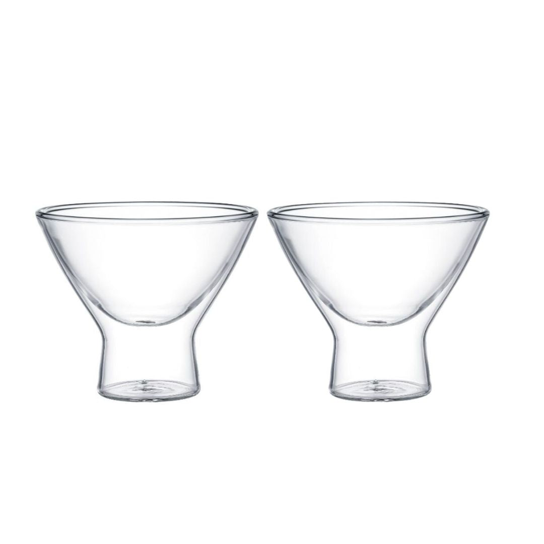 Aramoro Borosilicate Double Wall Glass  2Pcs/Set