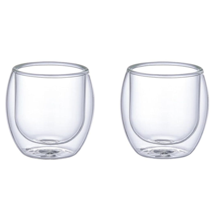 Aramoro Borosilicate Glass Double Wall Cup