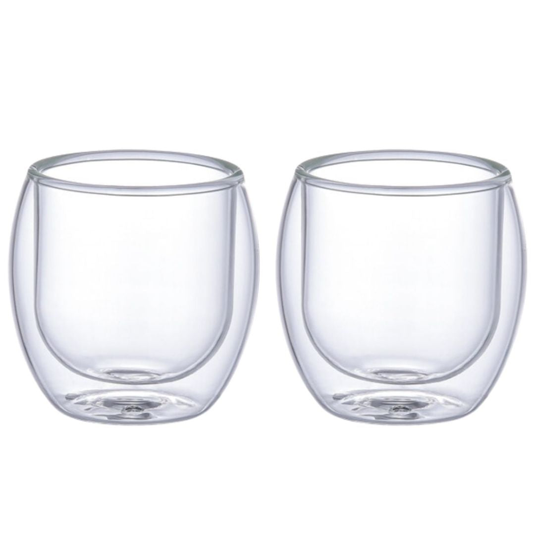 Aramoro Borosilicate Glass Double Wall Cup