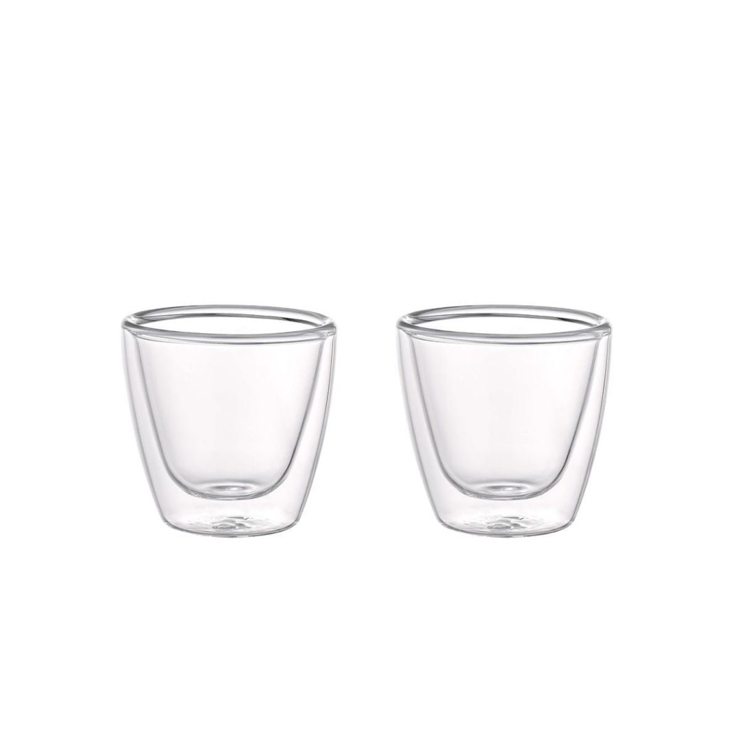 Aramoro Borosilicate Glass Double Wall Cup 2pcs/Set