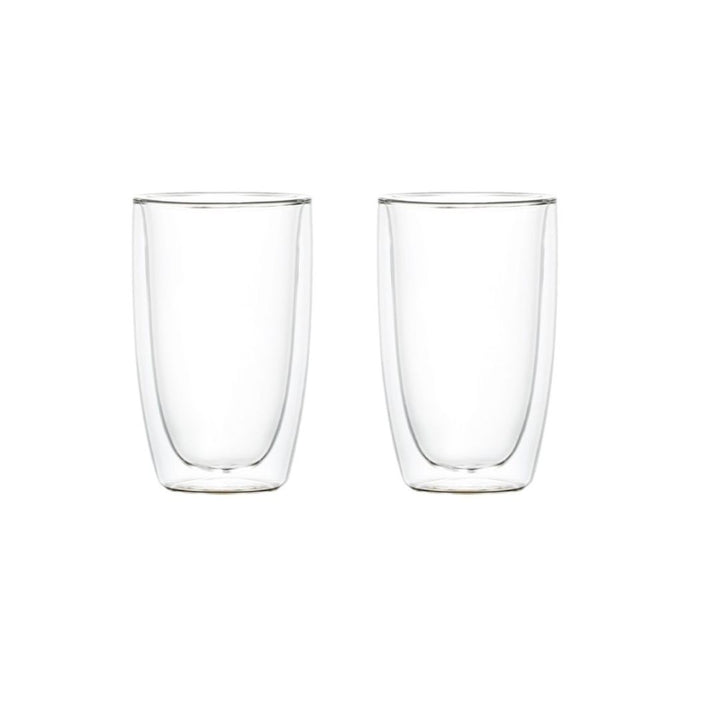 Aramoro Borosilicate Glass Double Wall Cup 2pcs/Set