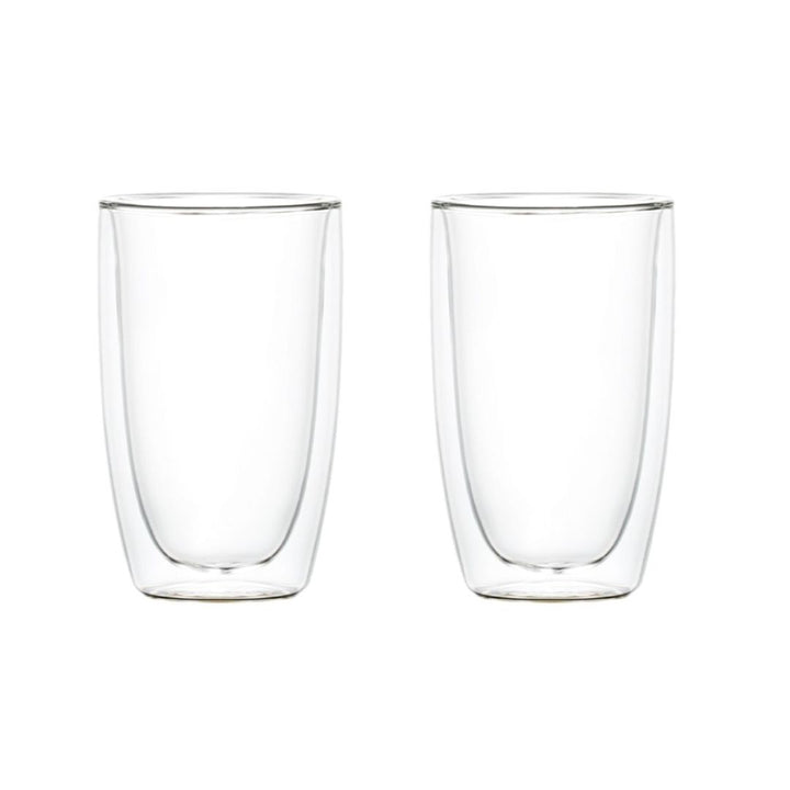 Aramoro Borosilicate Glass Double Wall Cup 2pcs/Set