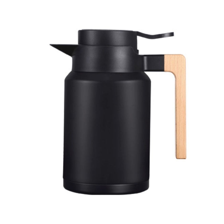 Aramoro Double Wall Vacuum Jug With Wooden Handle 1.5L