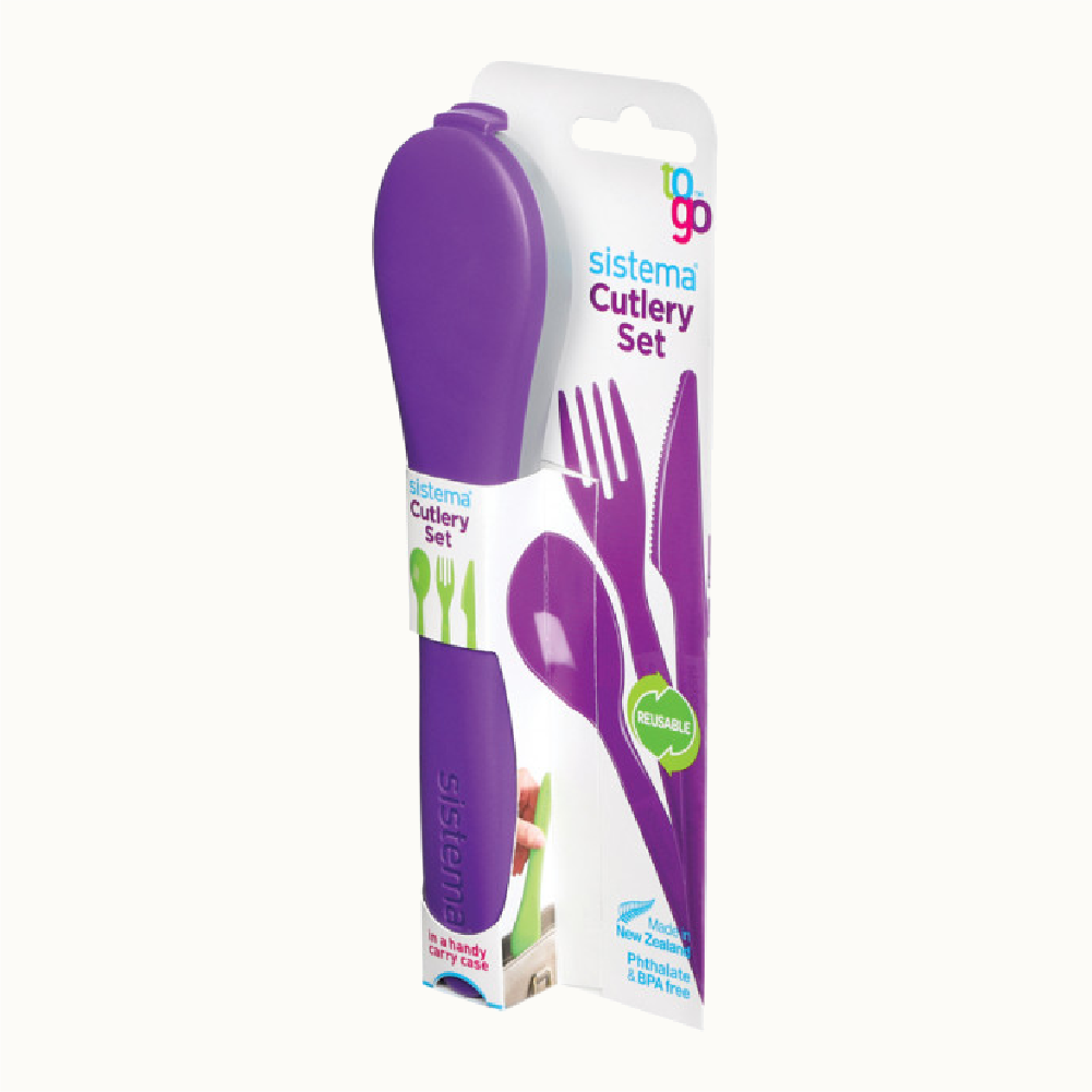 Set Kutleri 3 Keping SISTEMA Untuk Pergi