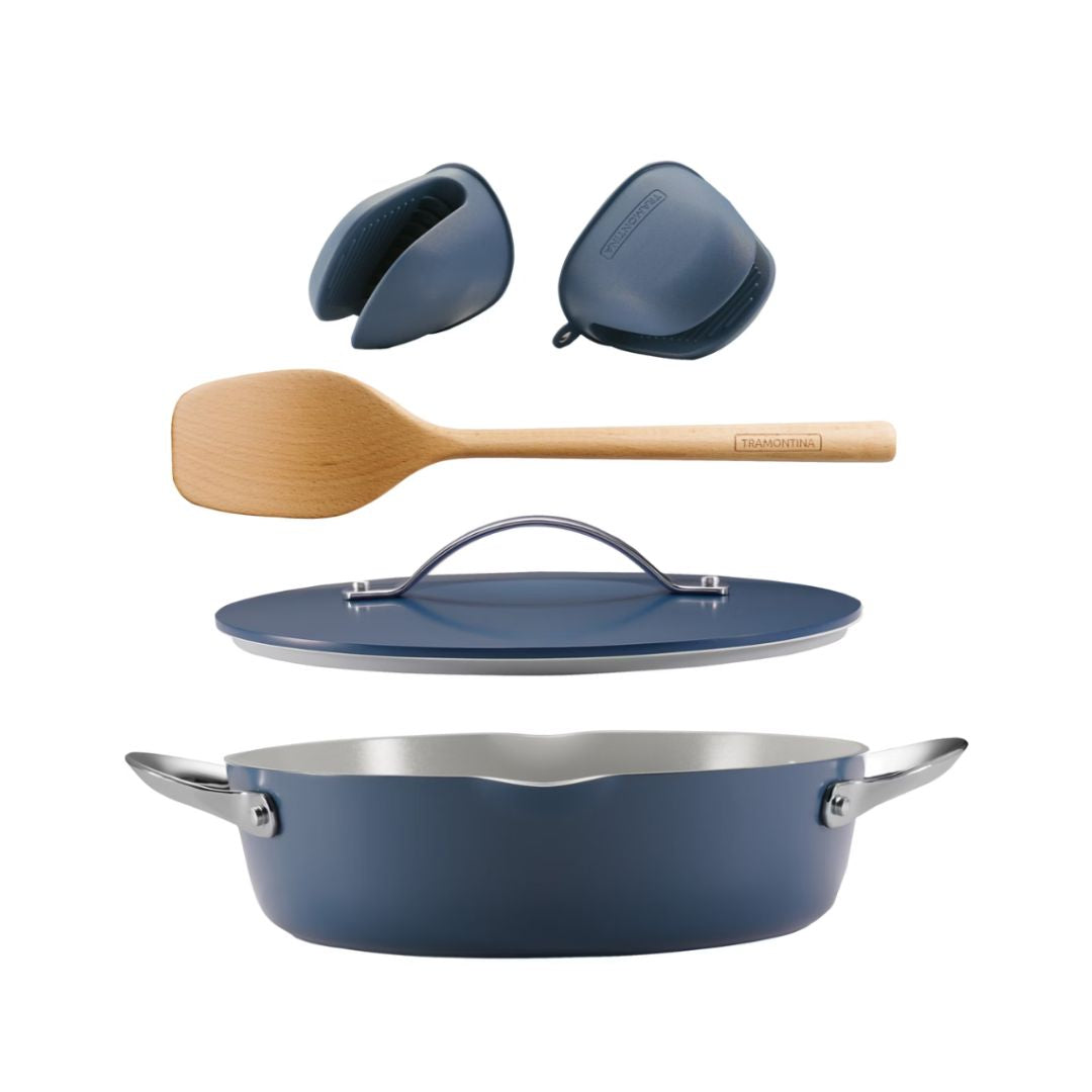 Tramontina 5pcs Multi-Purpose Pan Set 28cm Fiora