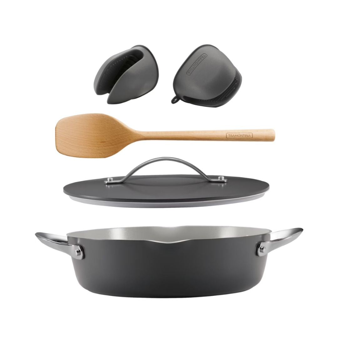 Tramontina 5pcs Multi-Purpose Pan Set 28cm Fiora