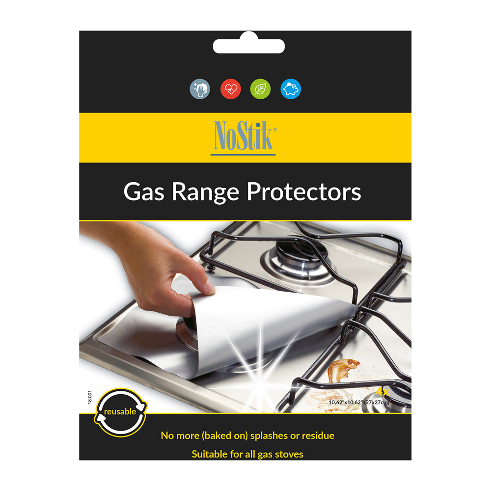 Nostik Gas Range Protector Set of 4