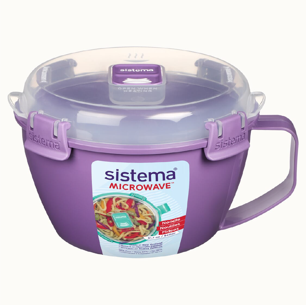 SISTEMA 940ml Mangkuk Mee Boleh Ketuhar Mikro