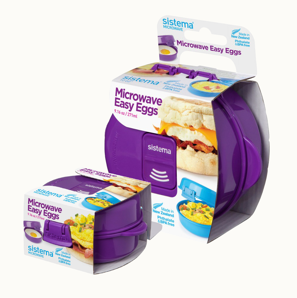 SISTEMA Microwavable Egg Container