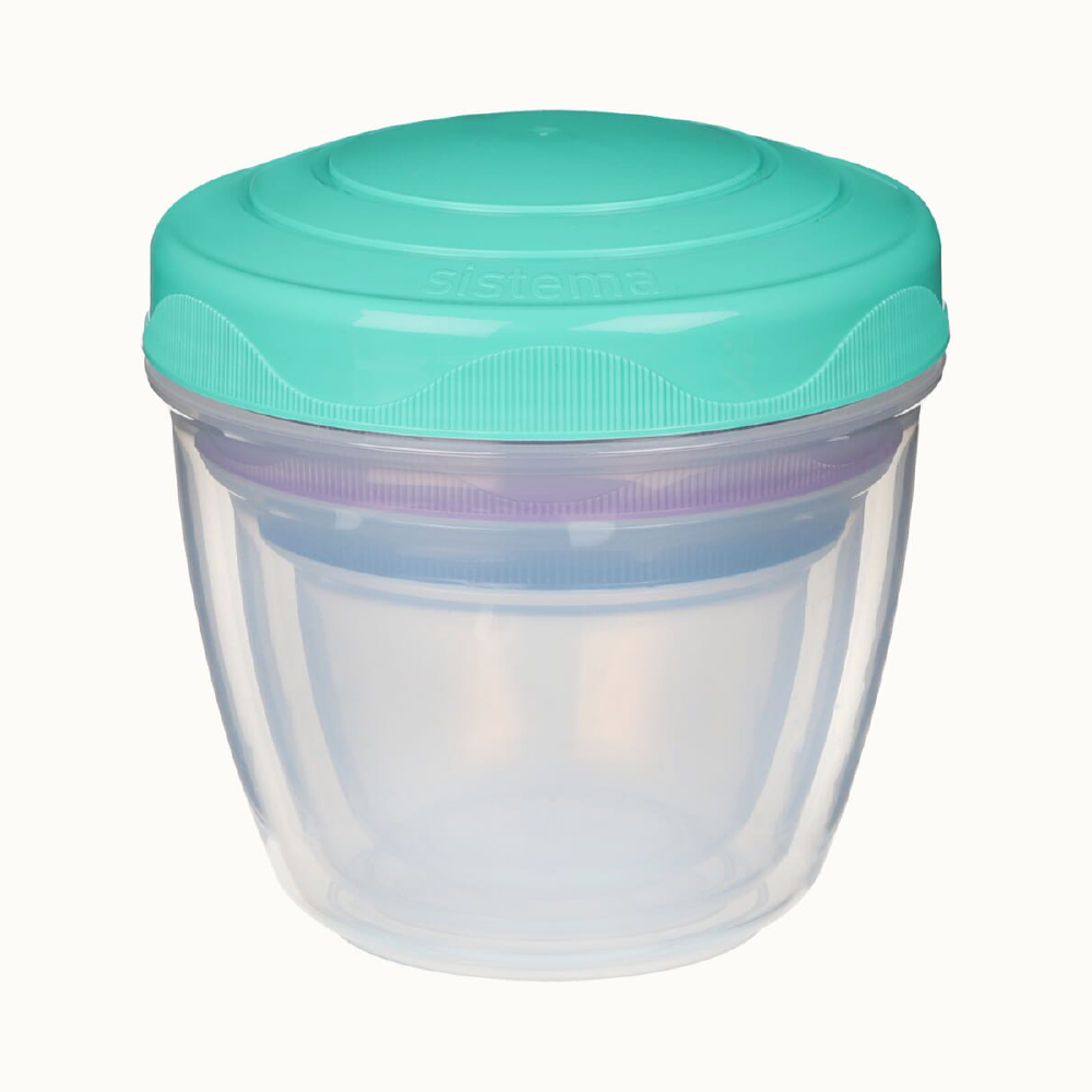 SISTEMA Snack 'N' Nest To Go Nestable Snack Containers 3 Pack