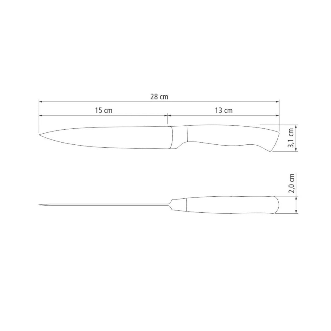 Tramontina Cronos 6IN Utility Knife