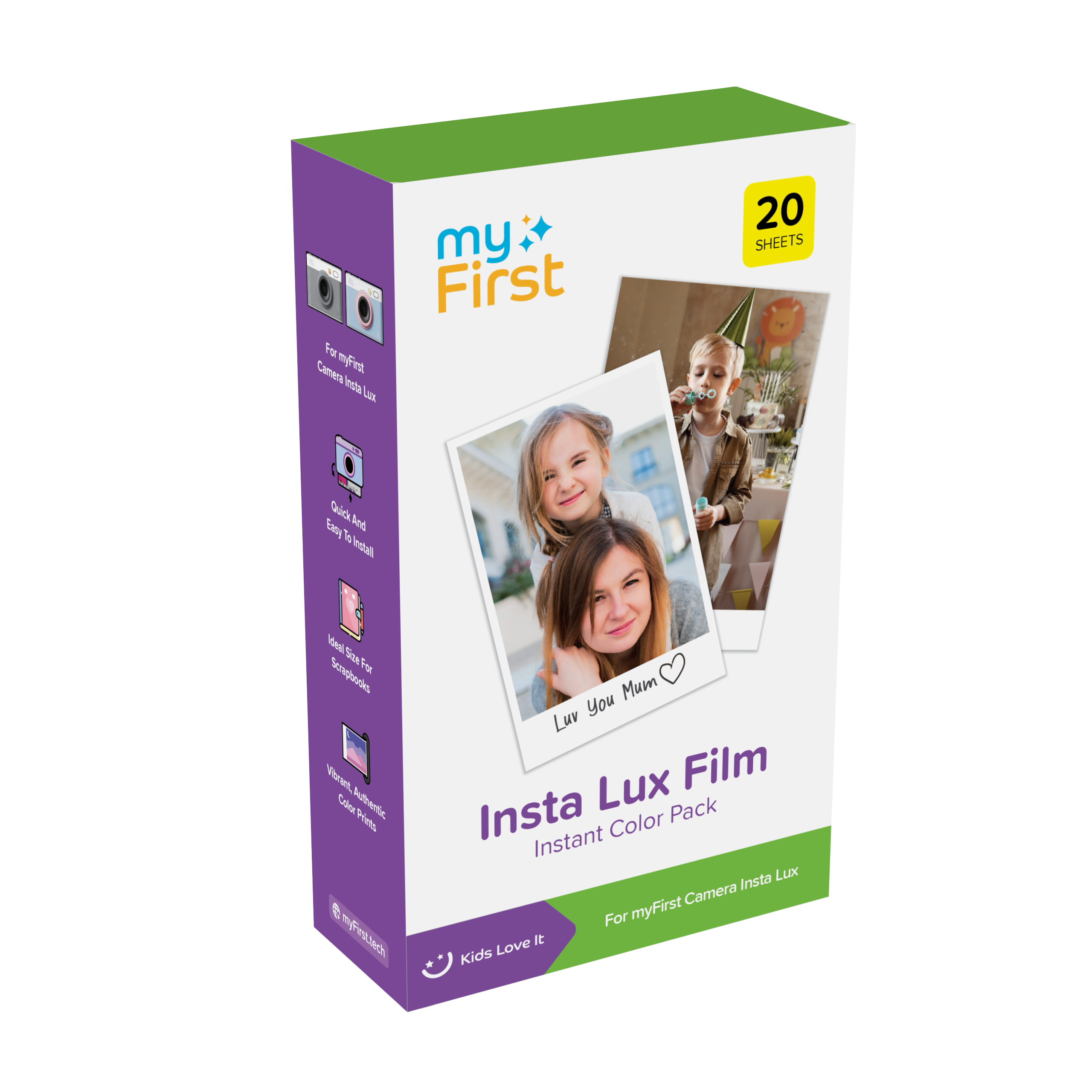 myFirst Camera Insta Lux Printing Paper White