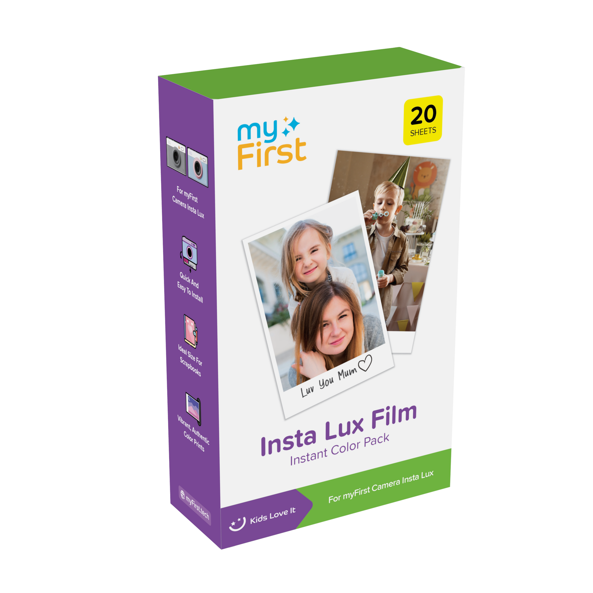 myFirst Camera Insta Lux Printing Paper White