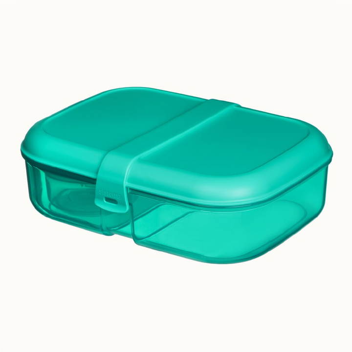 SISTEMA 1.1L Ribbon Lunch Box Dengan Mini Gigitan
