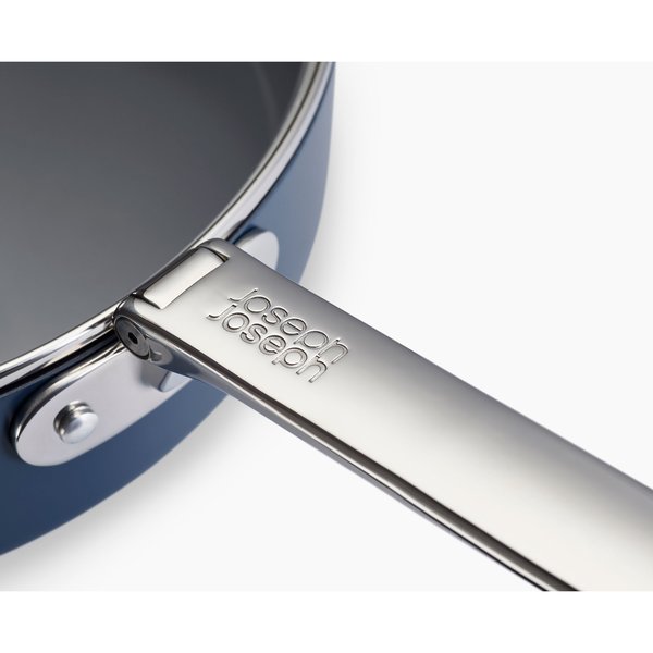 Joseph Joseph Space Folding Handle Ceramic Non-stick 28cm Blue Saute Pan & Lid