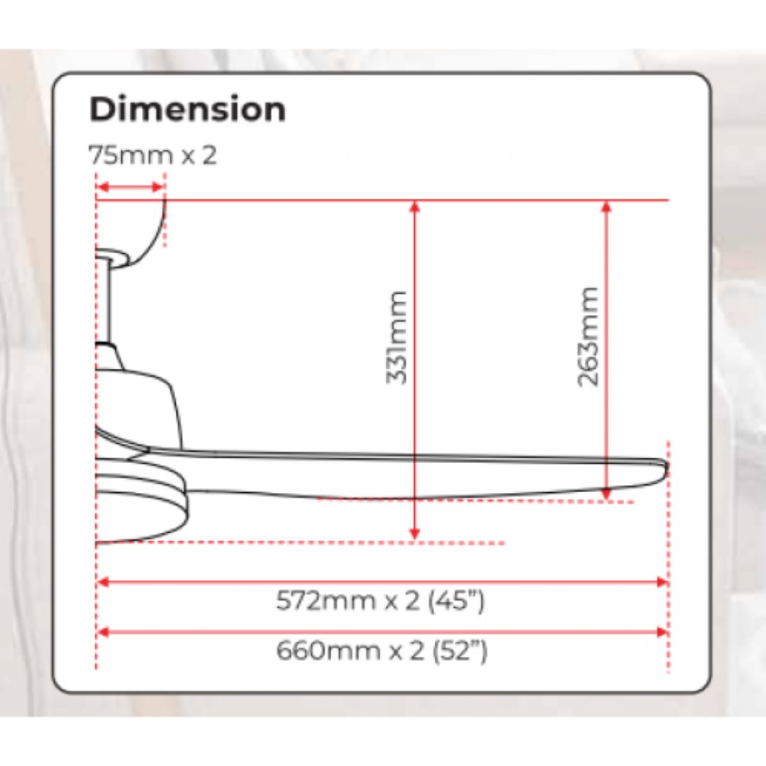 Fanztec AirMaster 45"