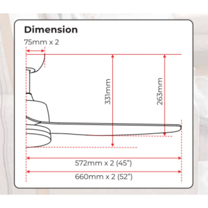 Fanztec AirMaster 45"