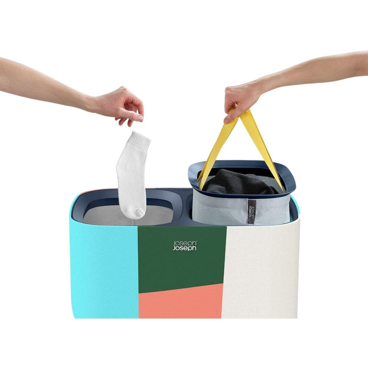 Joseph Joseph Tota 90L Laundry Basket DC x Jonathan Lawes