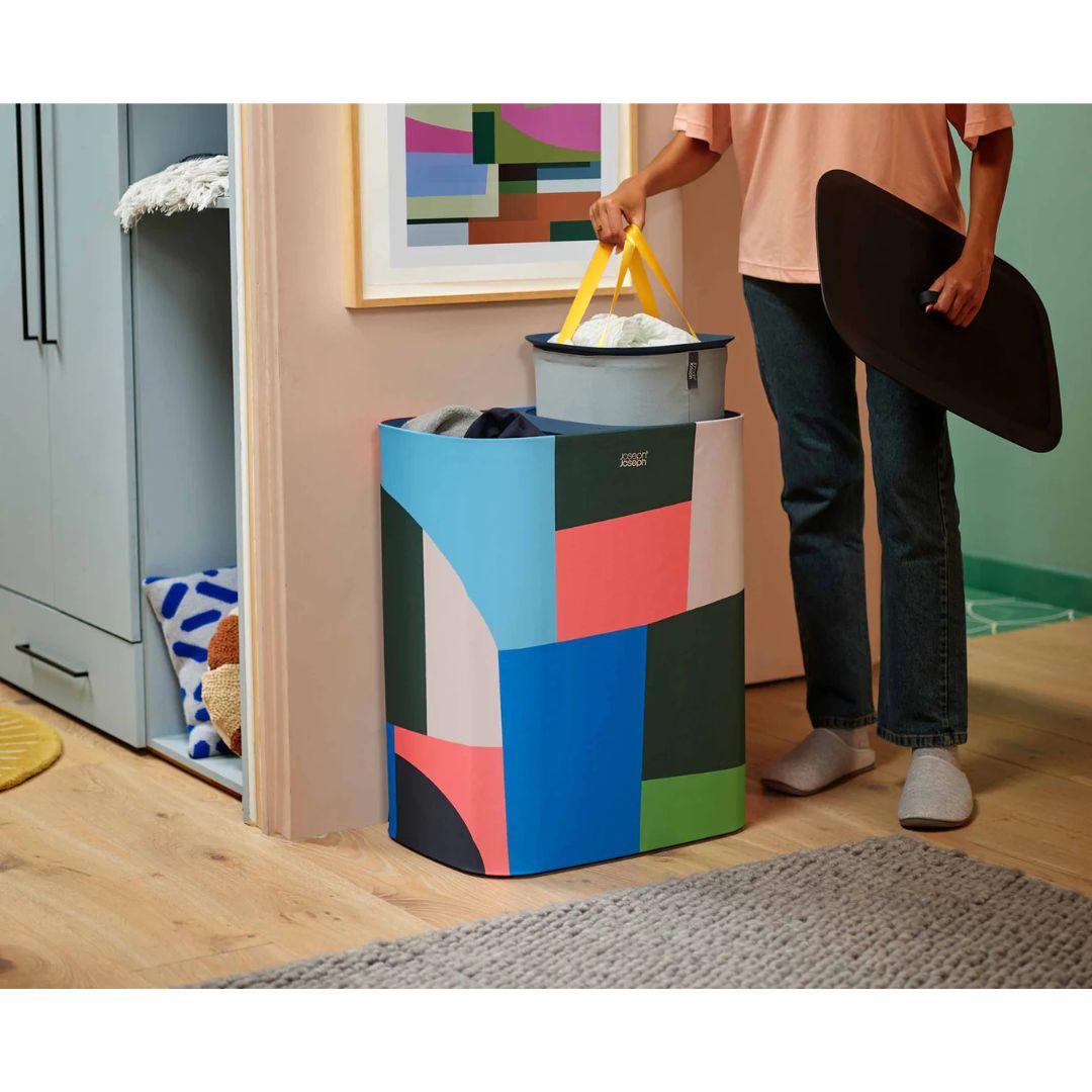 Joseph Joseph Tota 90L Laundry Basket DC x Jonathan Lawes