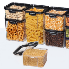Load image into Gallery viewer, SISTEMA Ultra Clear Sturdy Plastic Square Food Storage Container
